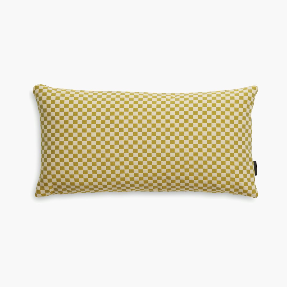 Checker Lumbar Throw Pillow by Alexander Girard
