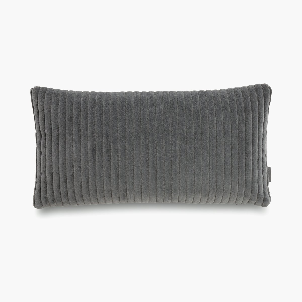 Wide Corduroy Lumbar Throw Pillow