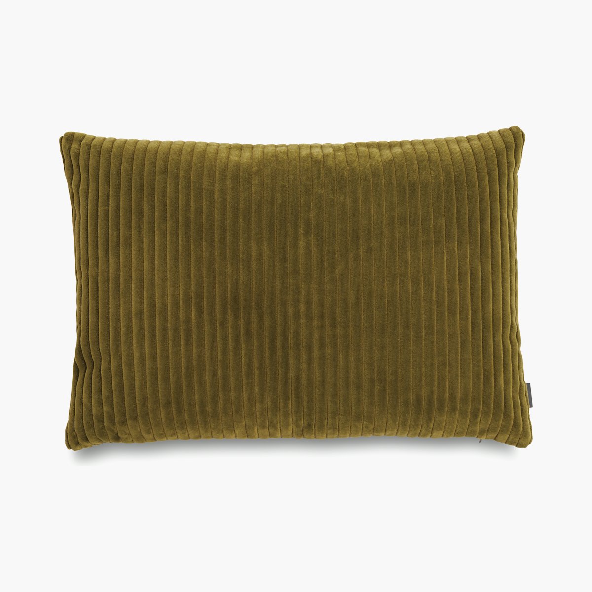 Wide Corduroy Rectangular Throw Pillow