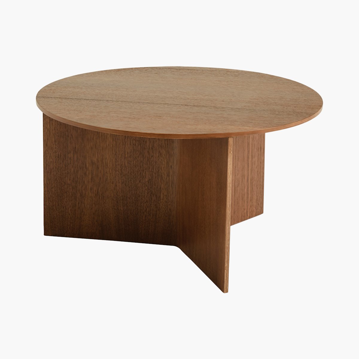 Wood Slit Coffee Table