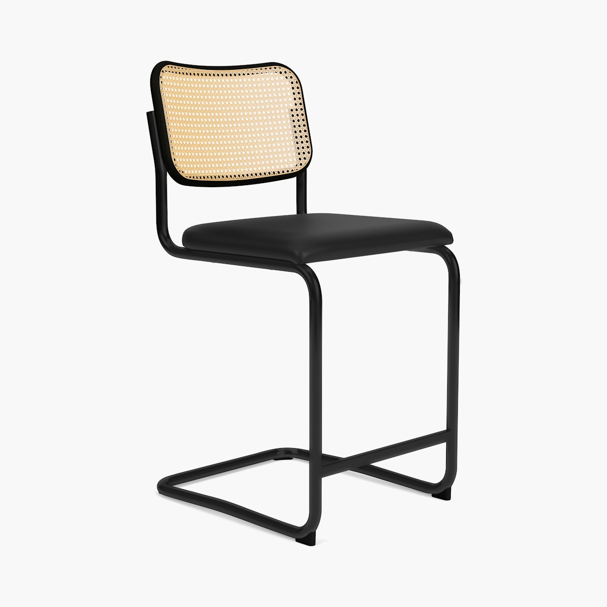 Cesca Upholstered Counter Height Stool